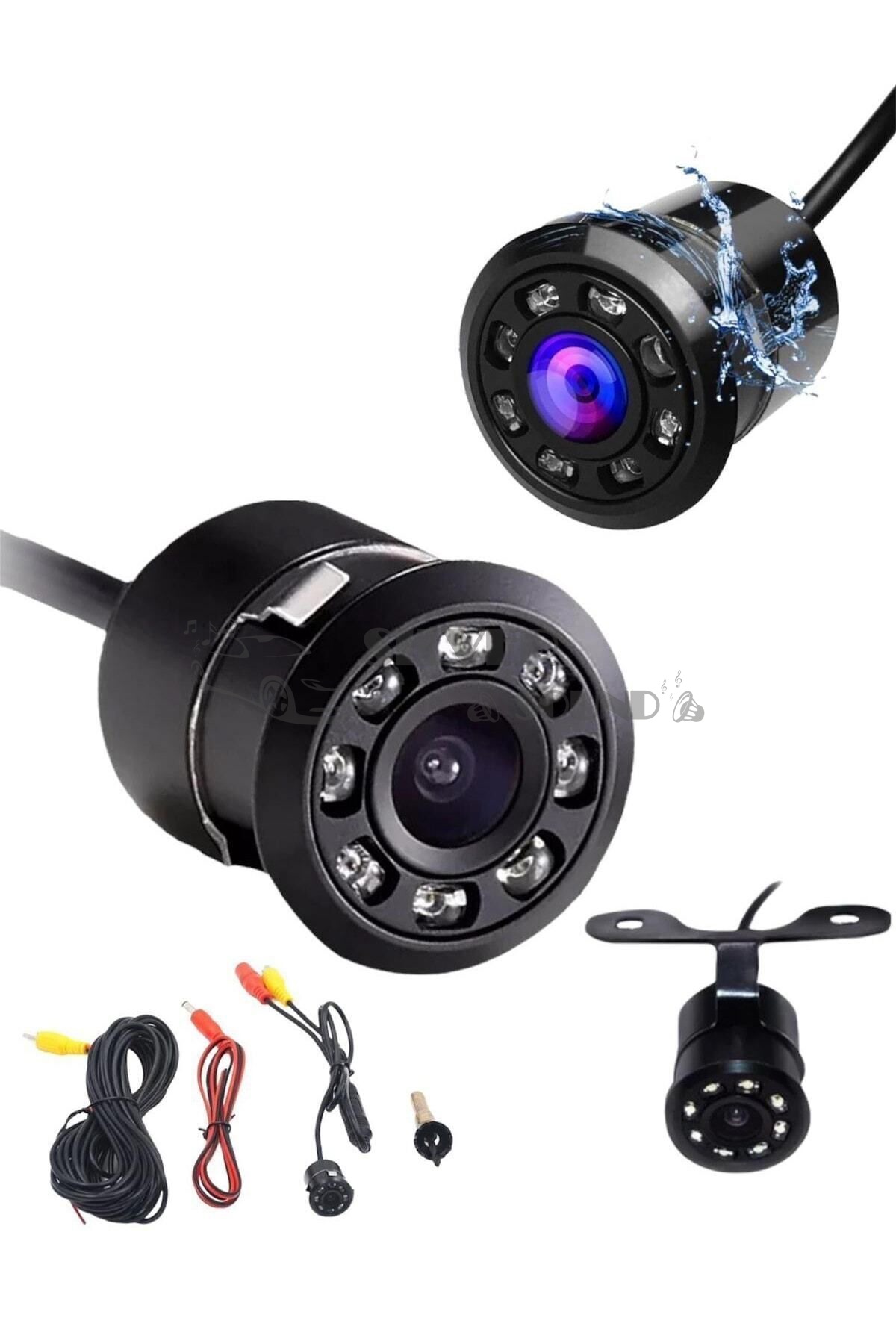CarNavi Full HD 1080p Dinamik Çizgili Geri Görüş Kamerası