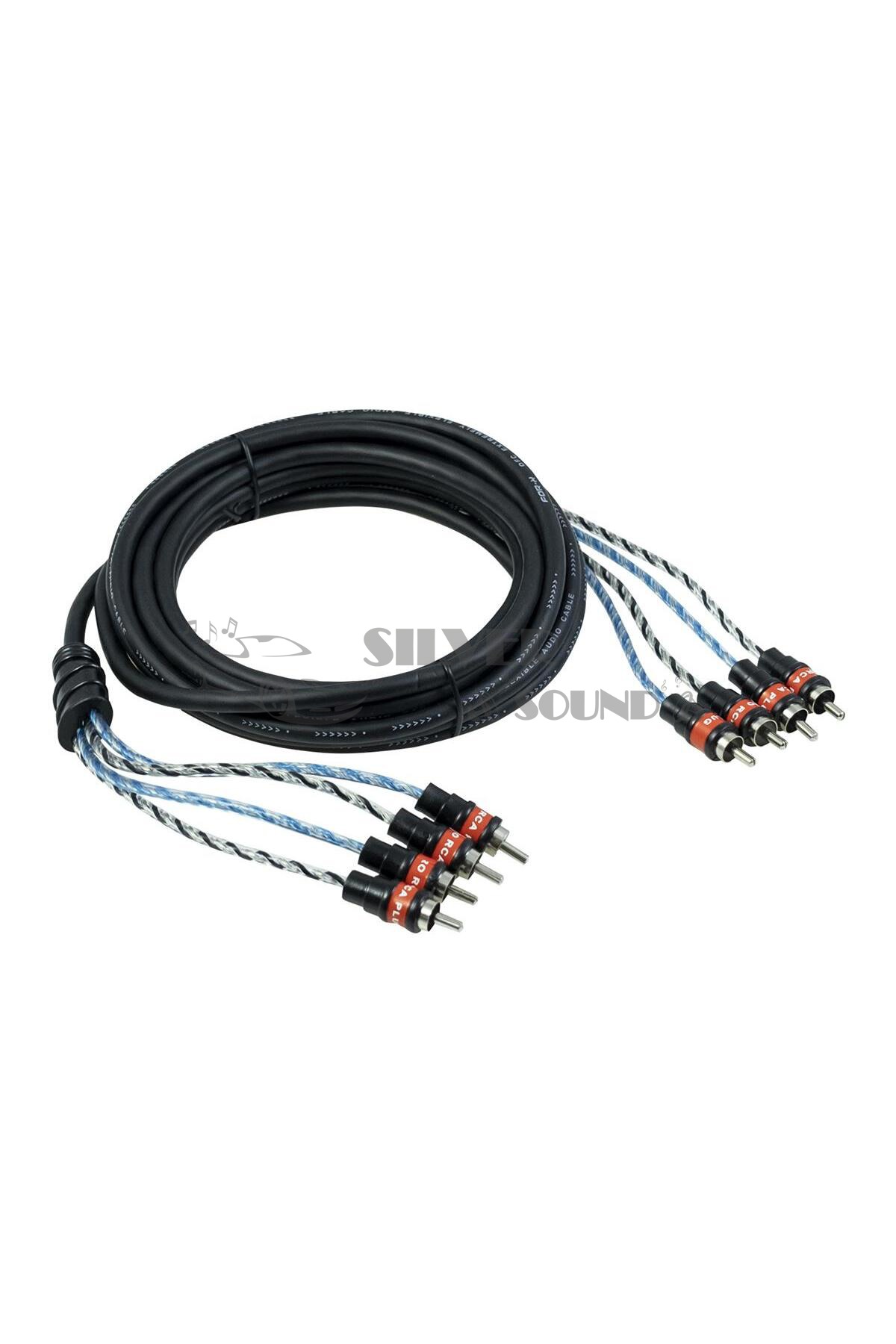 FOR-X X-1144 5 Metre 4 Kanal RCA Kablosu