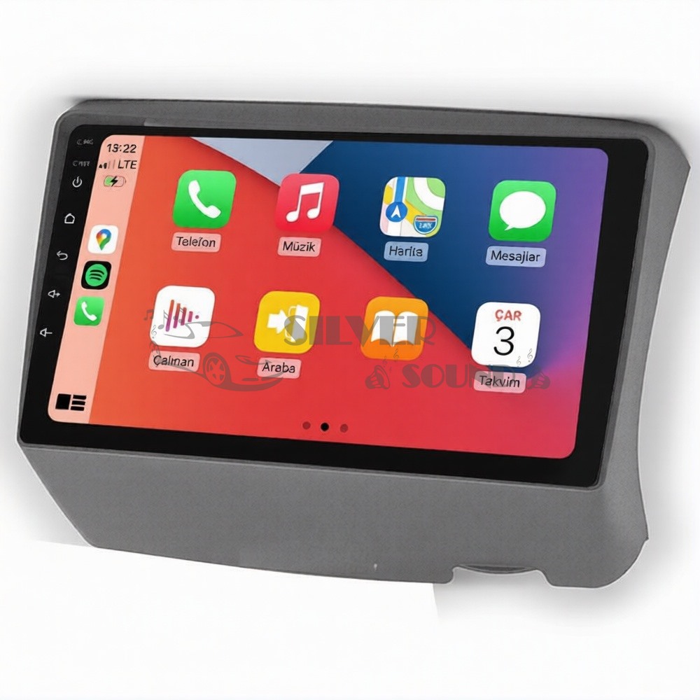 Toyota Yaris 9 inç Carplay Androidauto Multimedya Sistemi