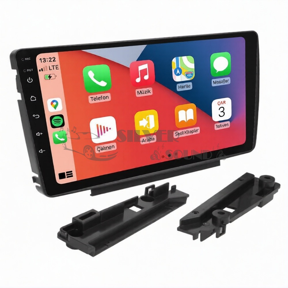 Skoda Octavia Yeti 9 inç Carplay Androidauto Multimedya Sistemi