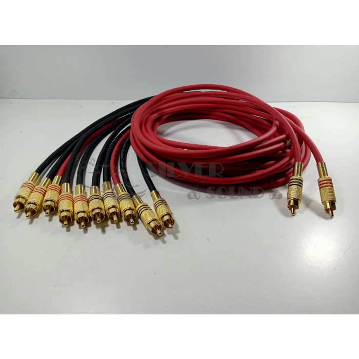 cadence  5 Metre 2 Kanal Oto Amfi RCA Kablosu