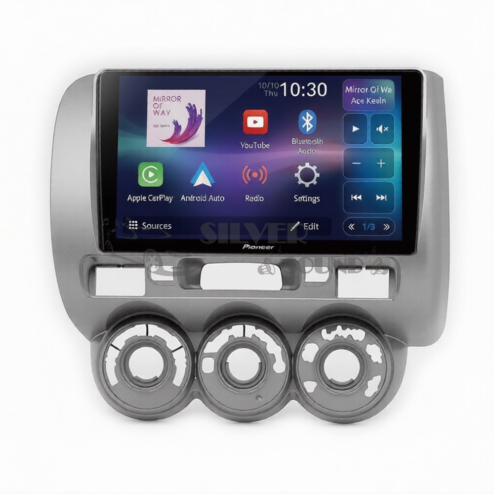 Pioneer PF97BT Honda City Jazz Manuel Klima 9 inç Carplay Androidauto Multimedya Sistemi