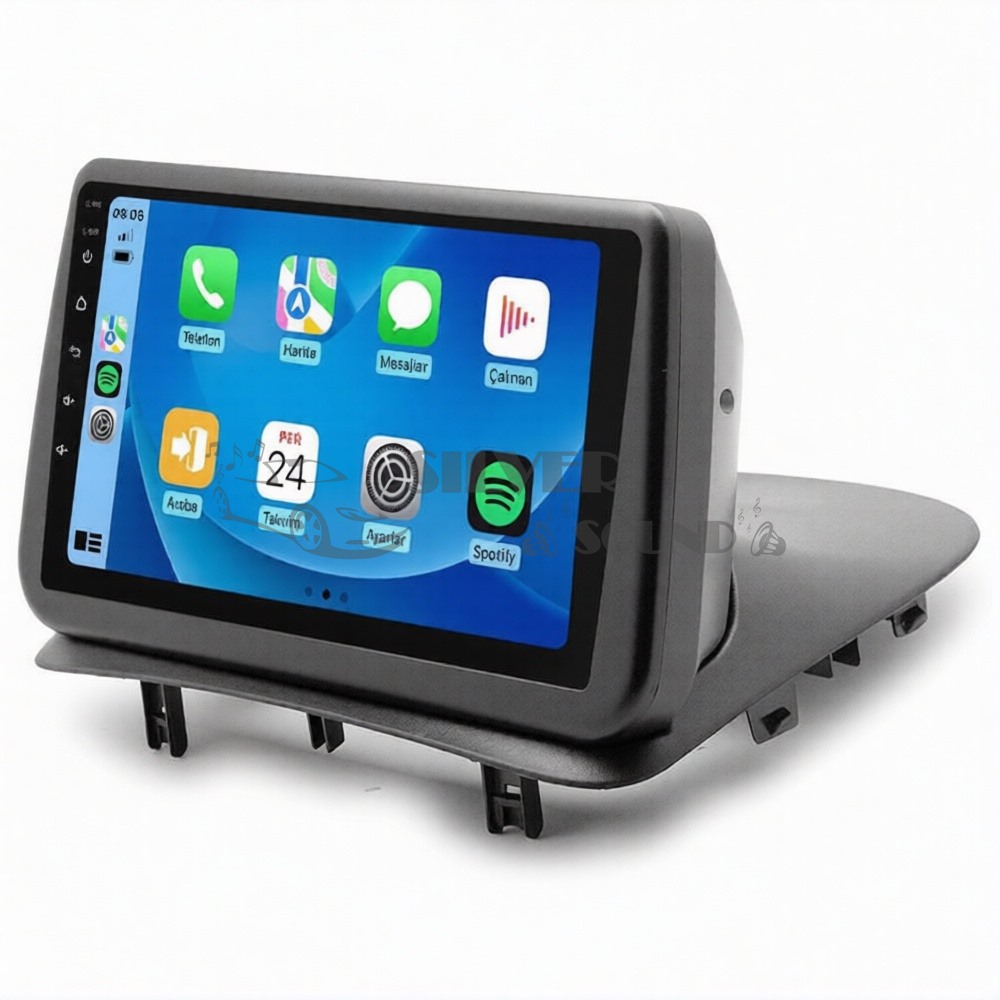 Renault Clio 3 9 inç Carplay Androidauto Android Multimedya Sistemi