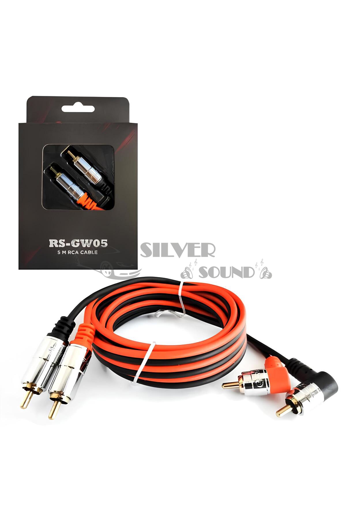 Reiss Audio RS-GW05 5 Metre 2 Kanal RCA Kablosu